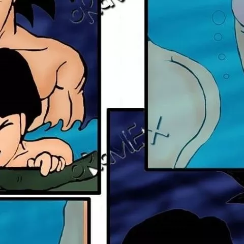 Manga - Goku Hace Incesto con su Hijo Gohan en la Bañera - 4