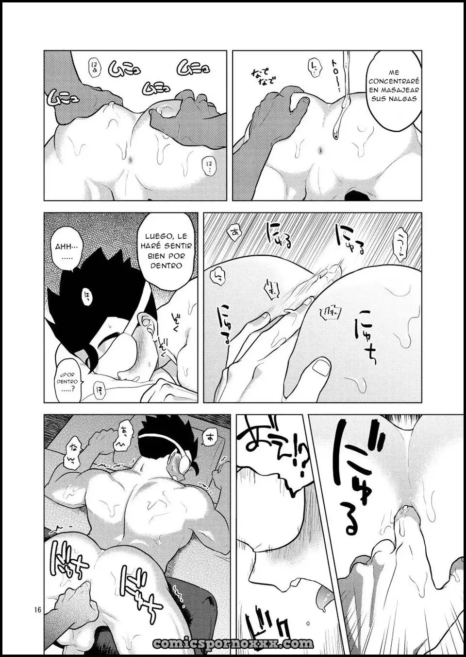 Gokuraku e Youkoso (Yaoi Dragon Ball Z) - Página 15
