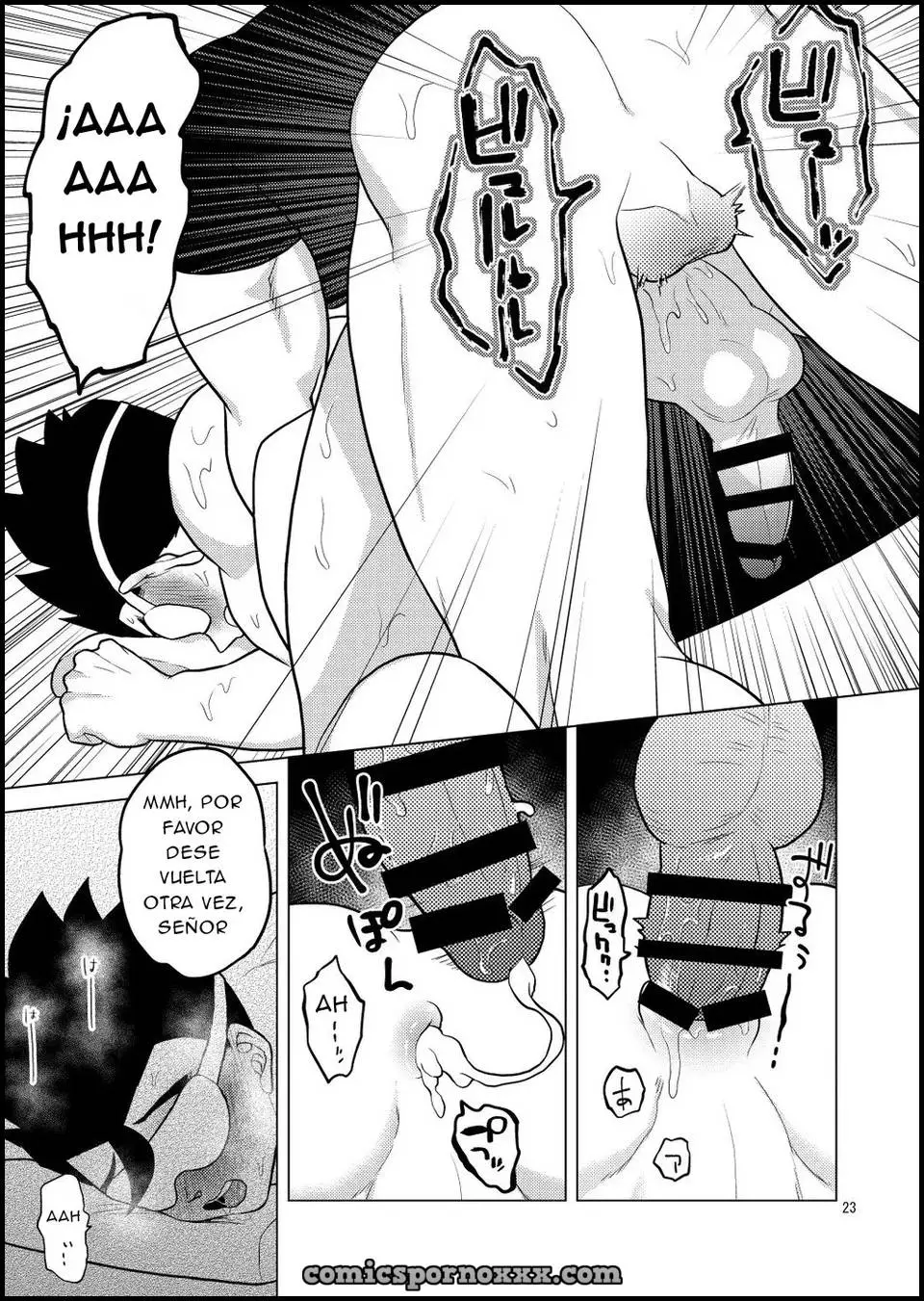 Gokuraku e Youkoso (Yaoi Dragon Ball Z) - Página 22