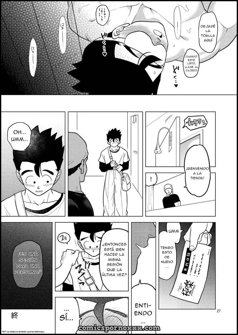 Gokuraku e Youkoso (Yaoi Dragon Ball Z) - Página 26