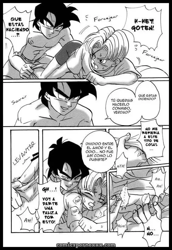 Batalla de Sexo Gay entre Goten y Trunks - Página 10