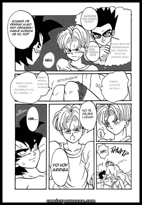 Batalla de Sexo Gay entre Goten y Trunks - Página 13