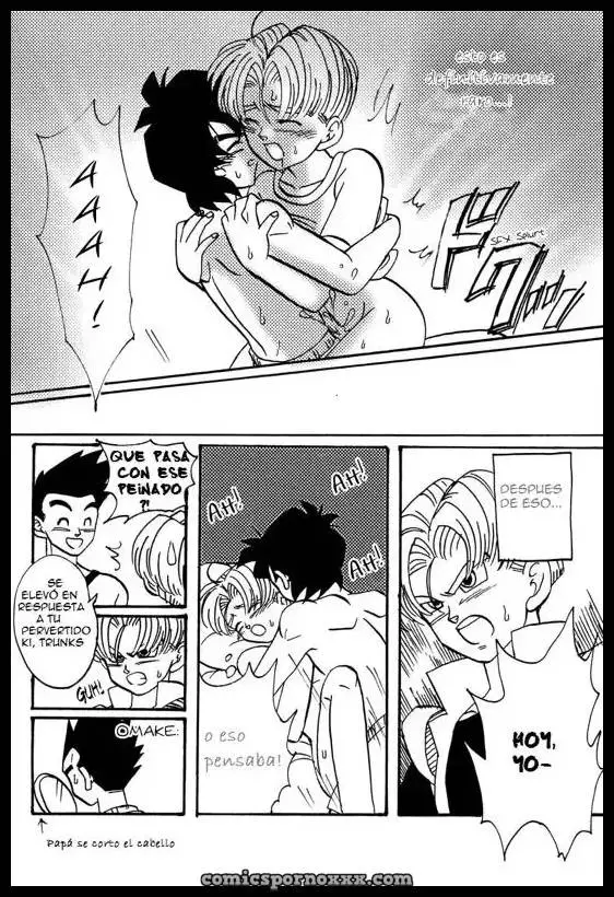 Batalla de Sexo Gay entre Goten y Trunks - Página 16