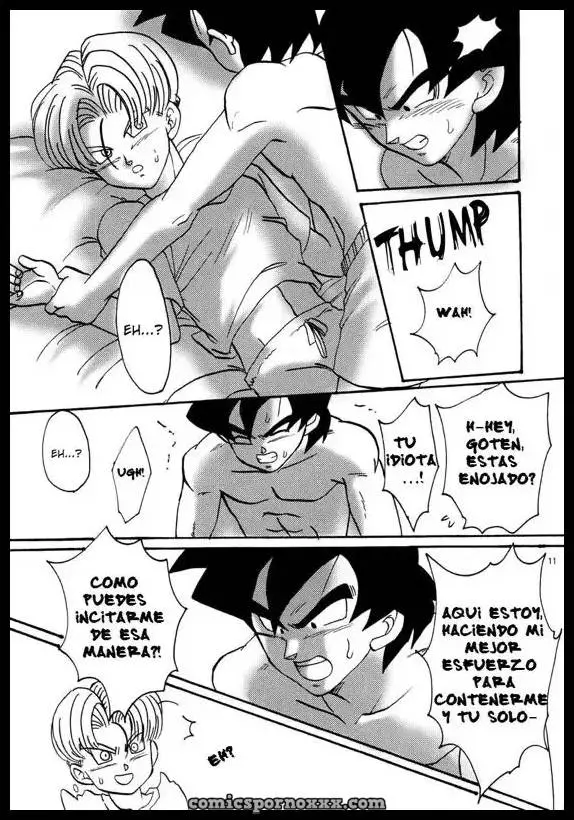Batalla de Sexo Gay entre Goten y Trunks - Página 9