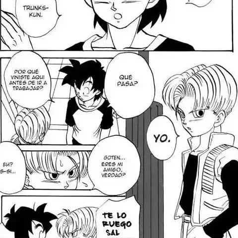 Doujinshi - Batalla de Sexo Gay entre Goten y Trunks - 3