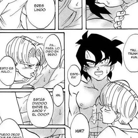 Comics - Batalla de Sexo Gay entre Goten y Trunks - 8