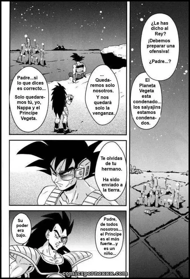 Kemono-tachi wa Furusato o Mezasu DBZ (La Venganza de Bardock) - Página 32