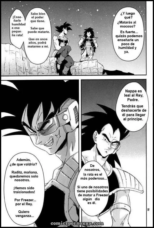 Kemono-tachi wa Furusato o Mezasu DBZ (La Venganza de Bardock) - Página 33