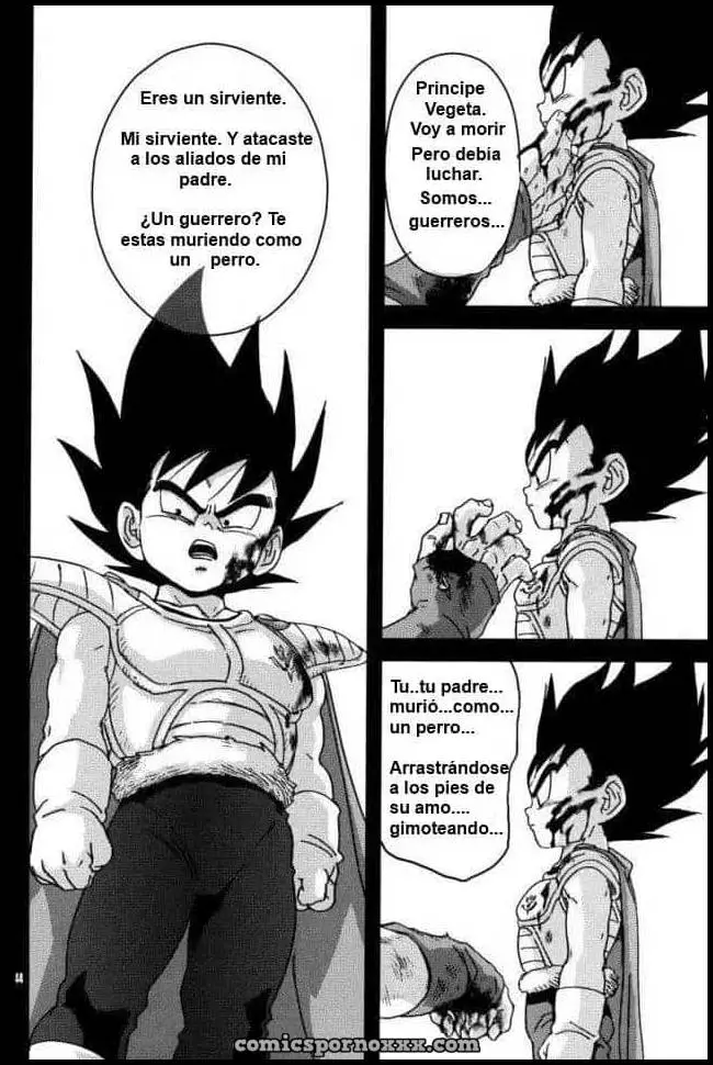 Kemono-tachi wa Furusato o Mezasu DBZ (La Venganza de Bardock) - Página 42