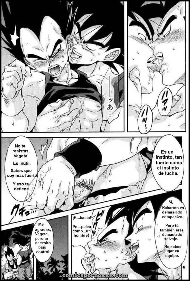 Kemono-tachi wa Furusato o Mezasu DBZ (La Venganza de Bardock) - Página 45