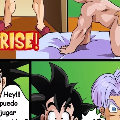 Hentai - Surprise - Traducción Exclusiva (Vegeta y Kakarot Culean a sus Hijos) - 1