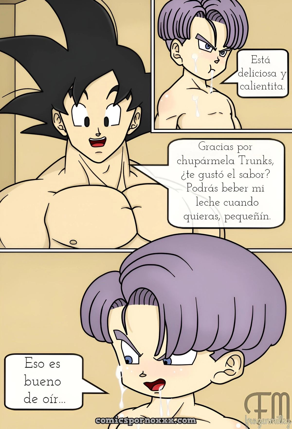 Hentai - ¿Como Sabe? – Trunks Haciendo una Mamada - Imagen 7