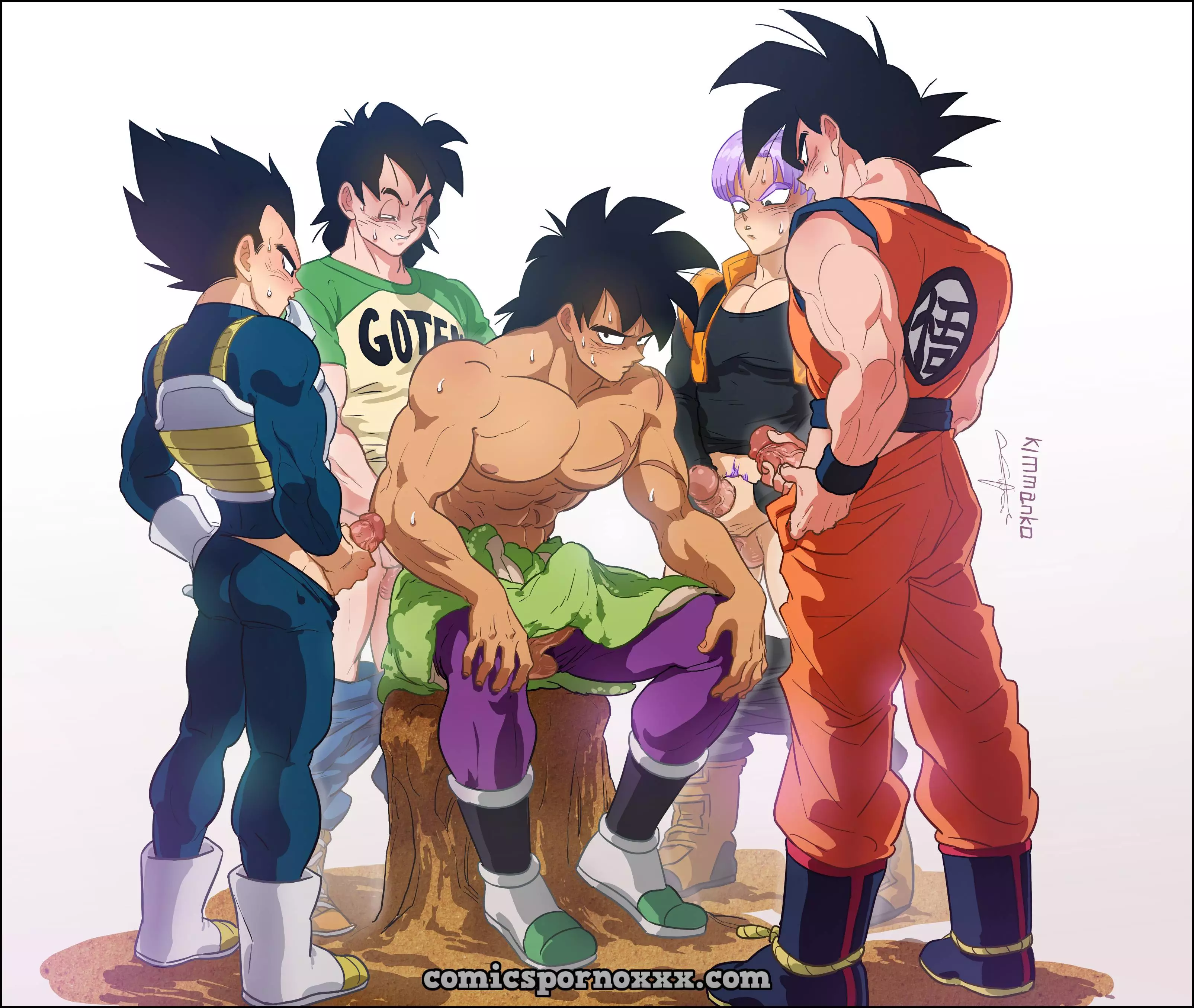 +1400 Imágenes de Dragon Ball Yaoi (La Mejor Selección de Rule34) - Página 800