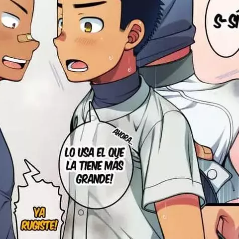 Manga - Dos Amigos Gays Comparten una Paja con un Masturbador - 4