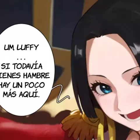 Comic Alternativo - Boa Alimenta a Luffy - 1