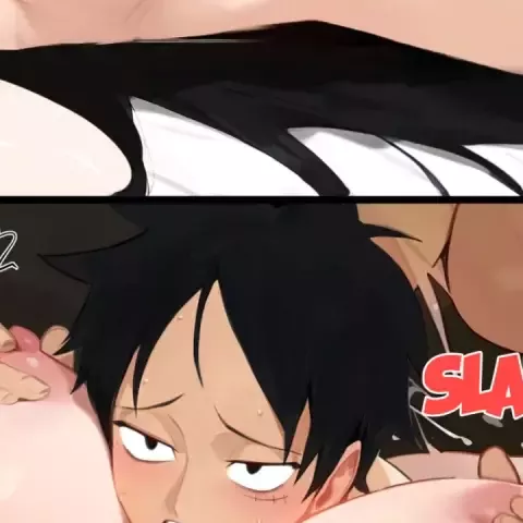 NSFW - Boa Alimenta a Luffy - 5