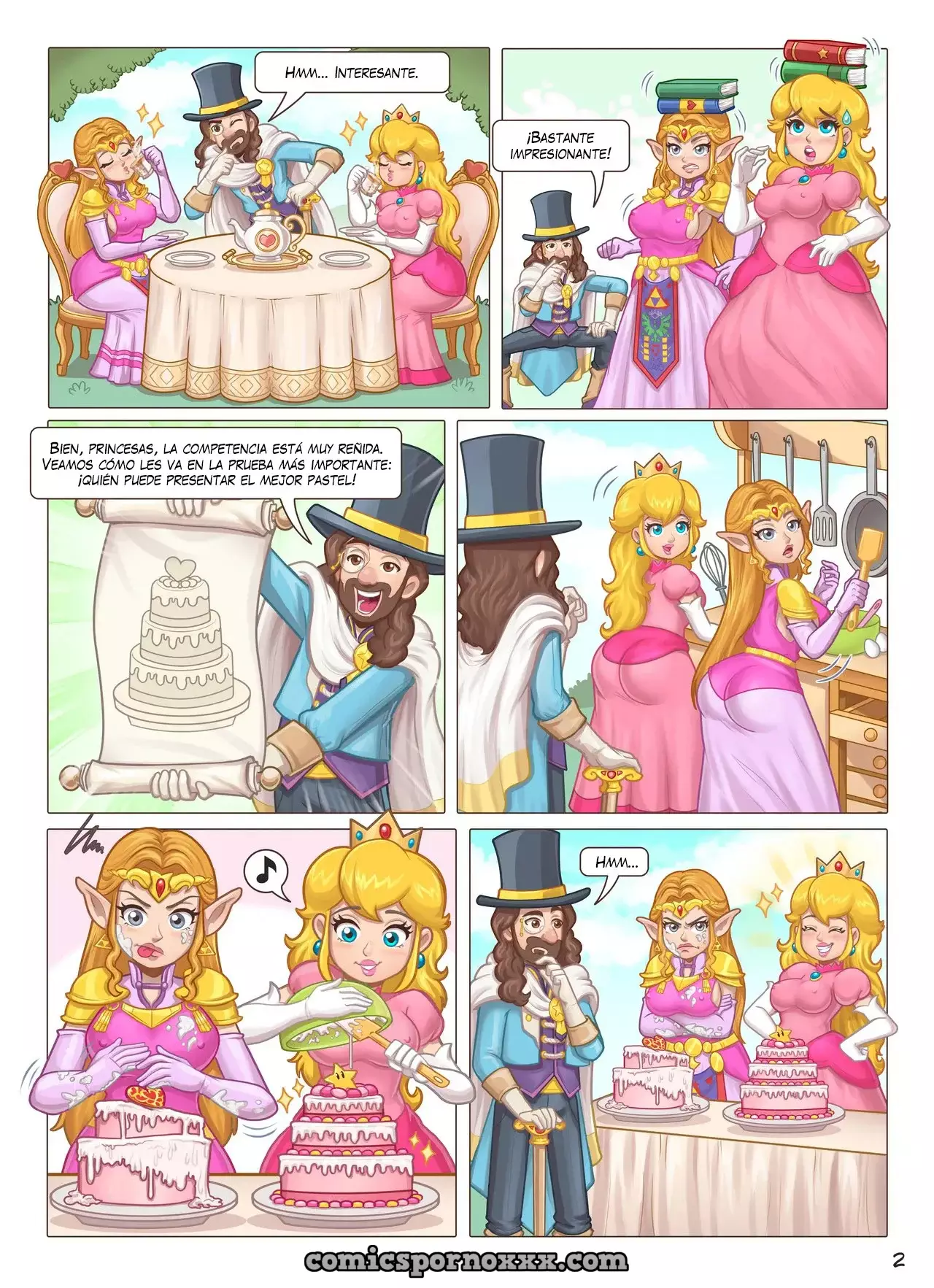 Hentai - Hot Duels VI – Epic Showdown of Zelda vs Peach - Imagen 3