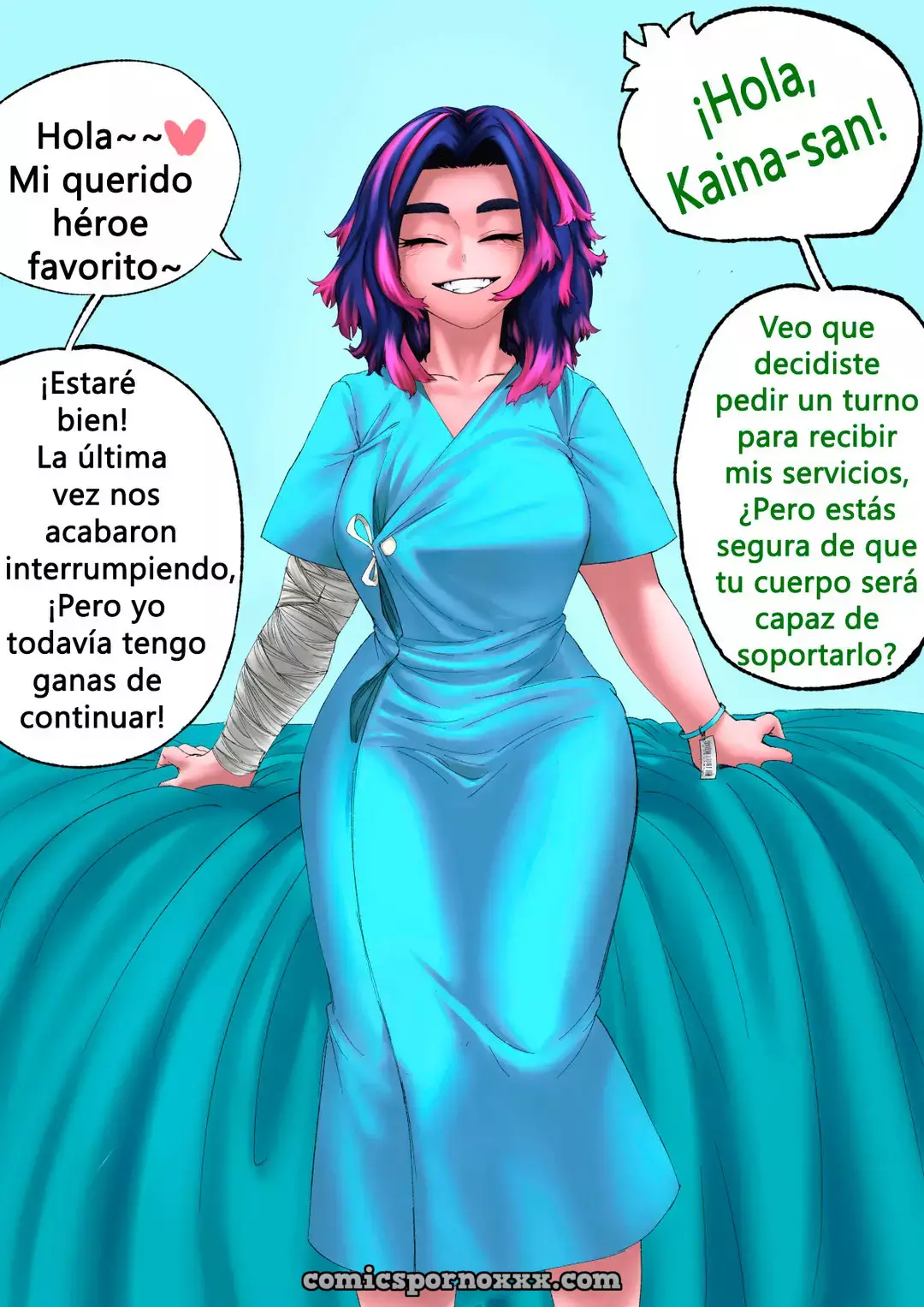 Lady Nagant x Deku - Página 6