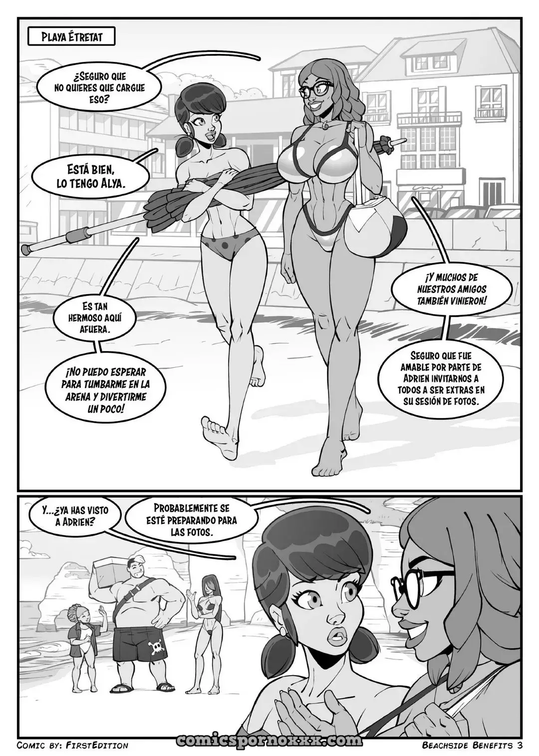 Hentai - Rena Rouge- Beachside Benefits - Imagen 3