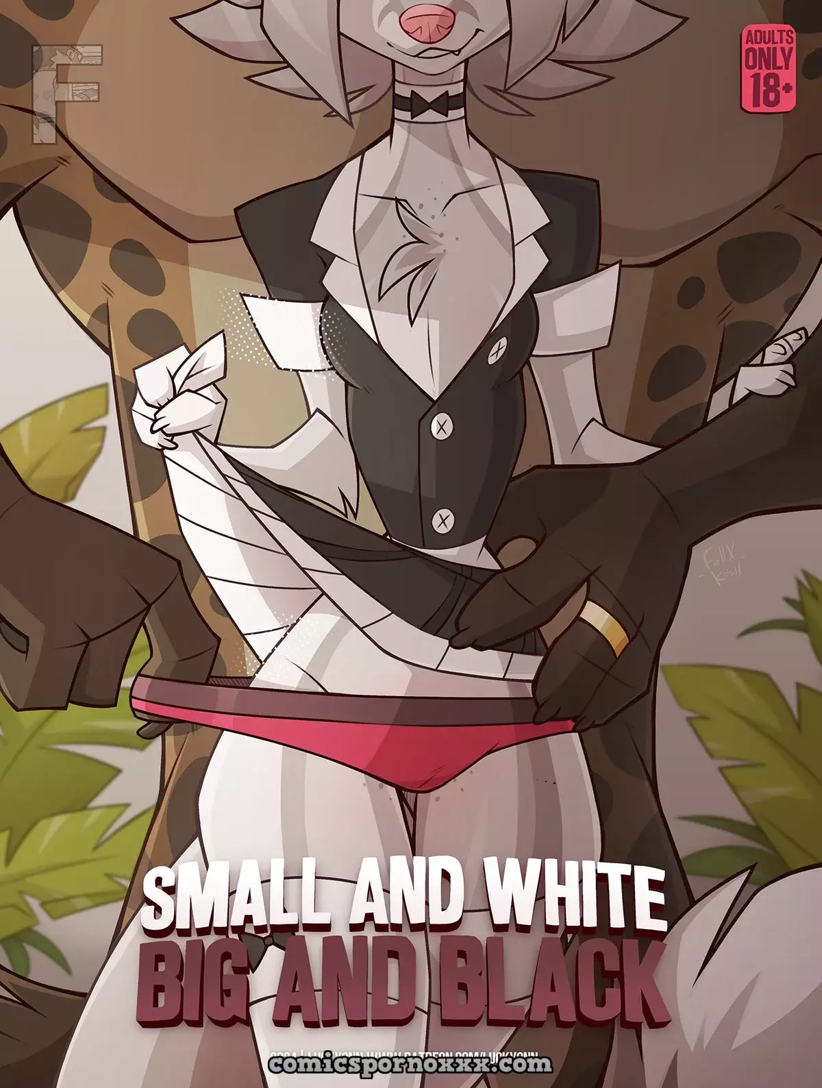 Hentai - Small and White Big and Black - Imagen 1