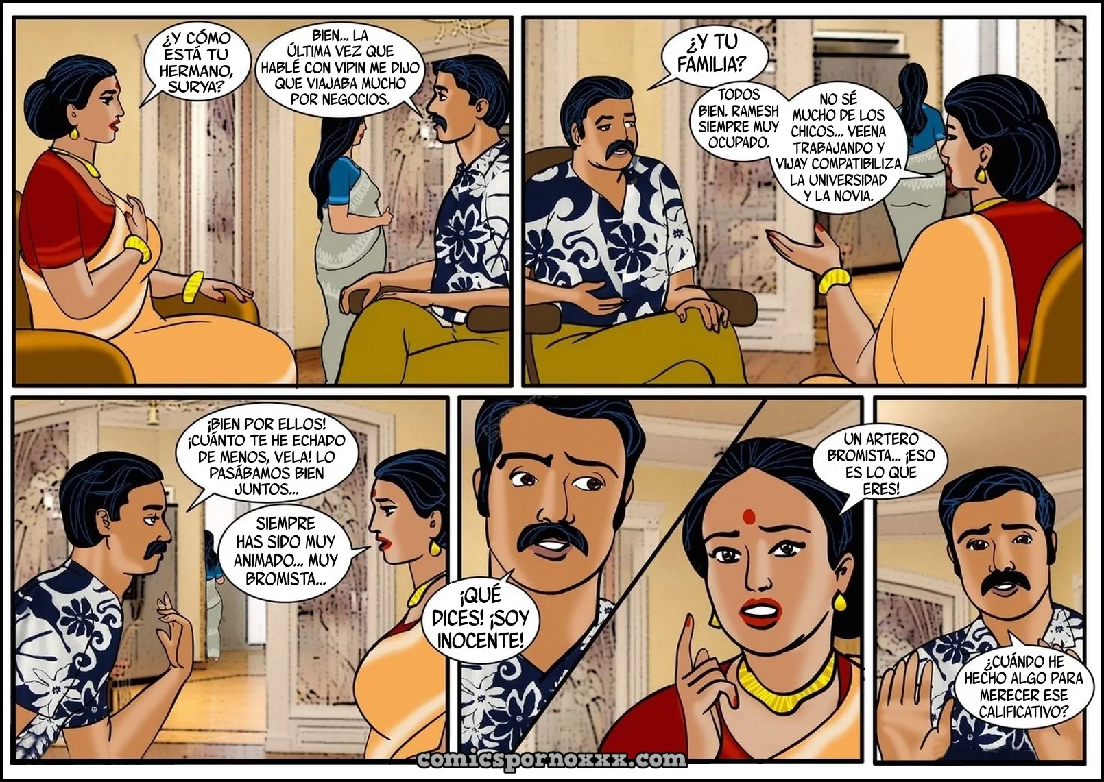 Velamma #34 - Página 8