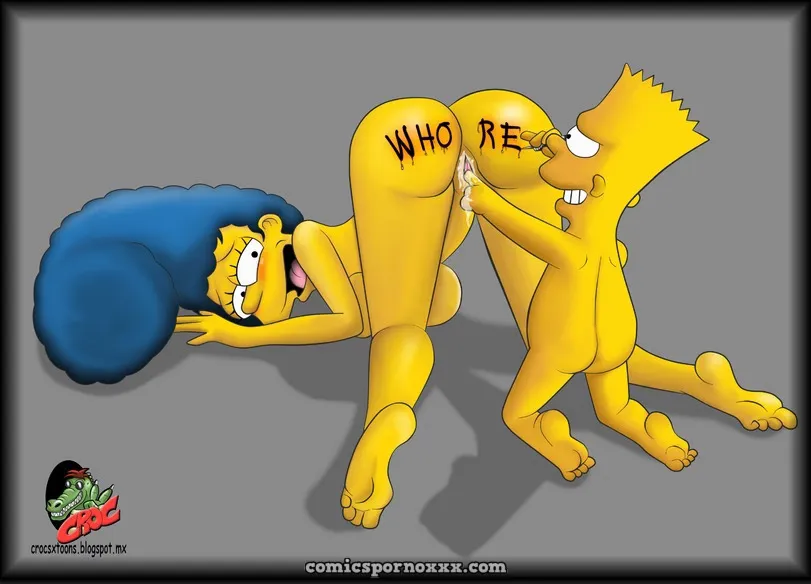 Hentai - Bart Simpson Rompiéndole el Culo a Marge - Imagen 22