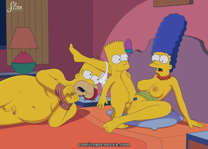 Hentai - Bart Simpson Rompiéndole el Culo a Marge - Imagen 8