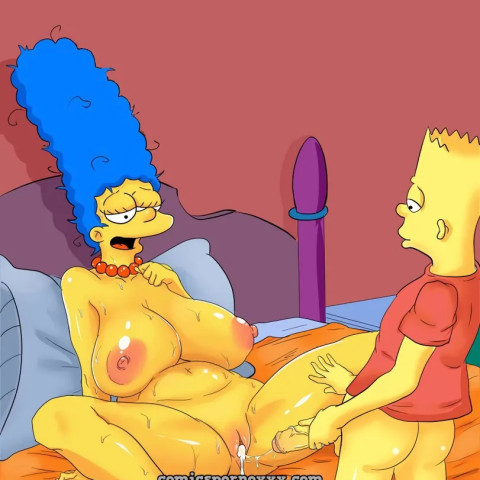 Comic Alternativo - Bart Simpson Rompiéndole el Culo a Marge - 1