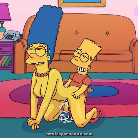 Manga - Bart Simpson Rompiéndole el Culo a Marge - 4