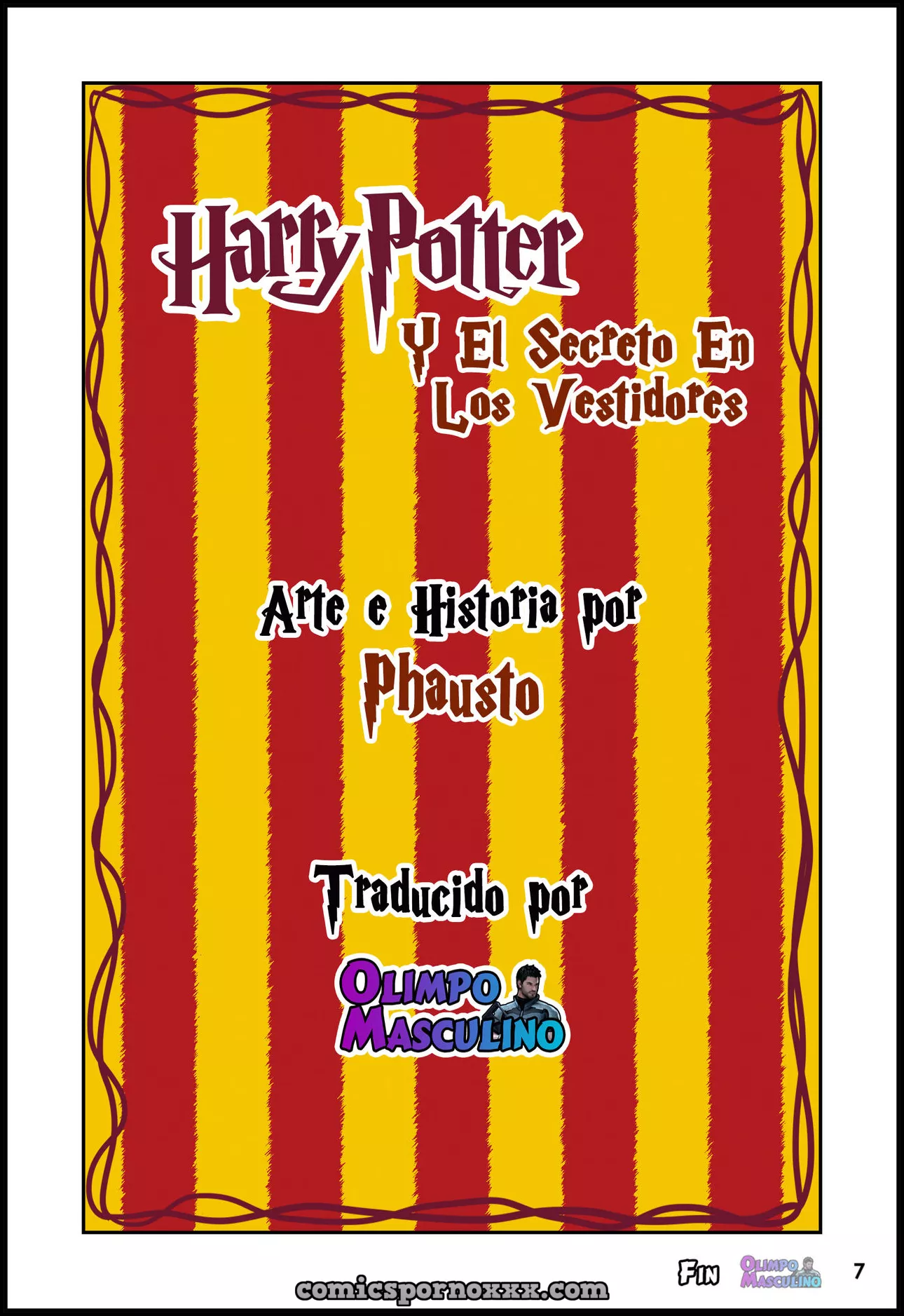 Hentai - Harry Potter y el Secreto en los Vestidores (Gay) - Imagen 7