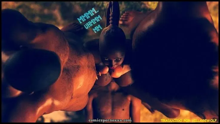 Mandingo Unchained (Porno de Esclavos Sexuales Negros) - Página 18
