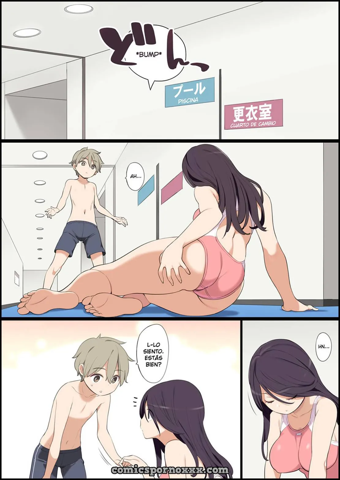 Hentai - Me la Folle en la Piscina (Onee-san) - Imagen 3