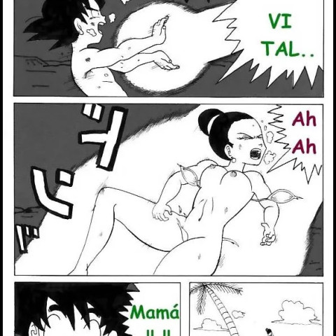 Manga - Chichi y Goten Entrenamiento Fisting - 4