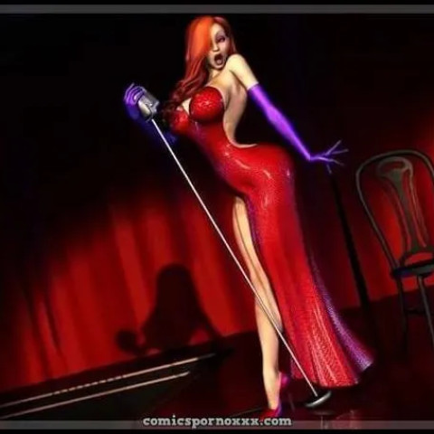 Art Fan - Jessica Rabbit INK & PAINT - 2