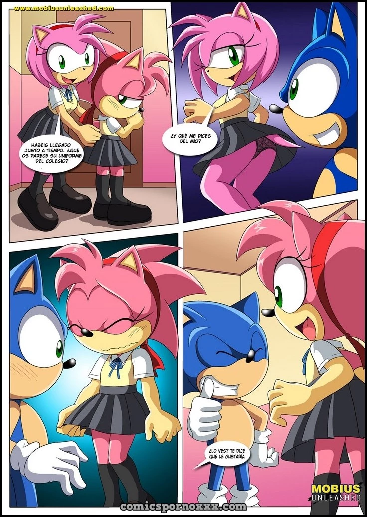 Hentai - Amor Clásico y Moderno (Sonic el Follador de Amy) - Imagen 3