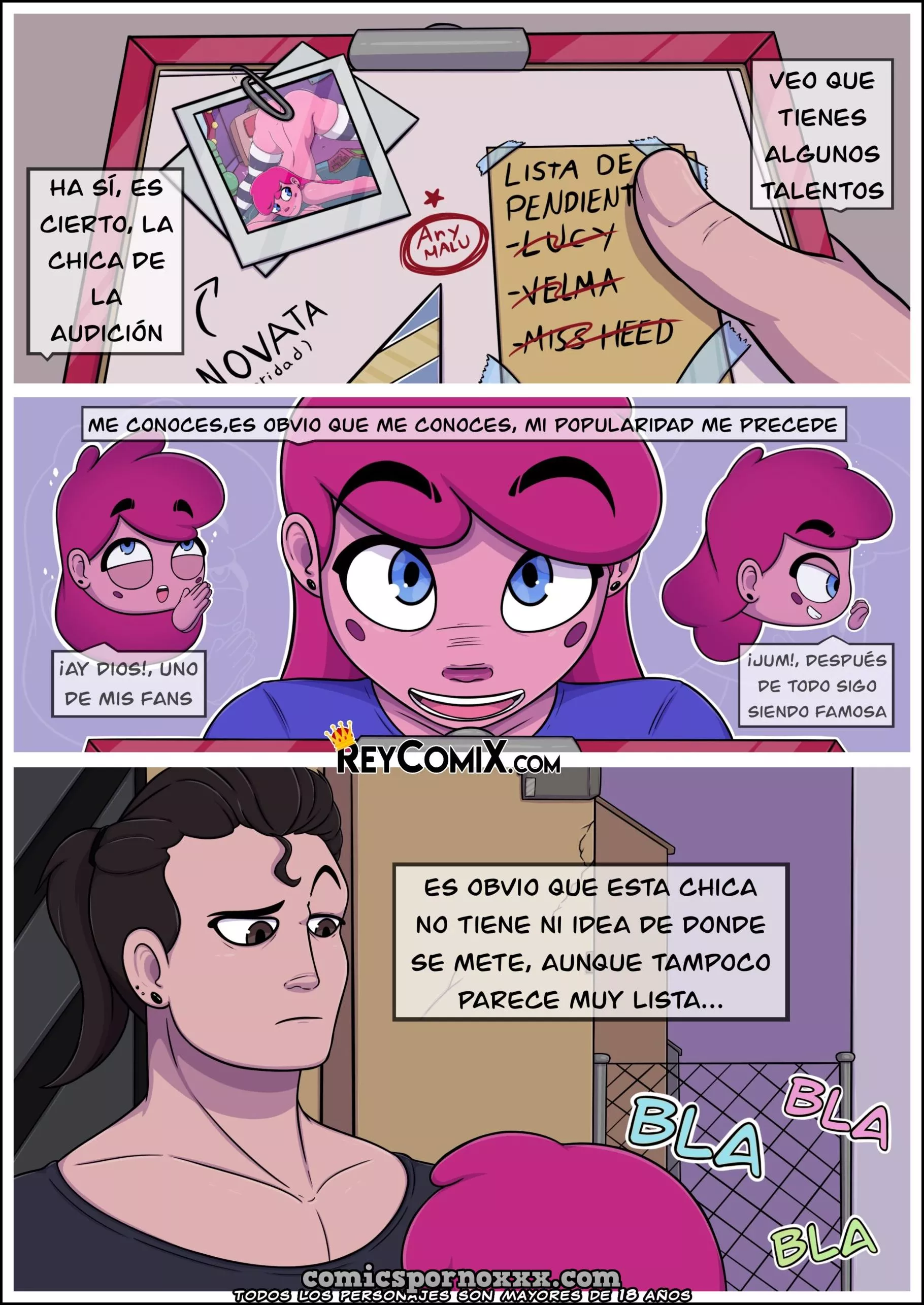 Any Malu – The Pink Bitches XXX (Primer Acto) - Página 10