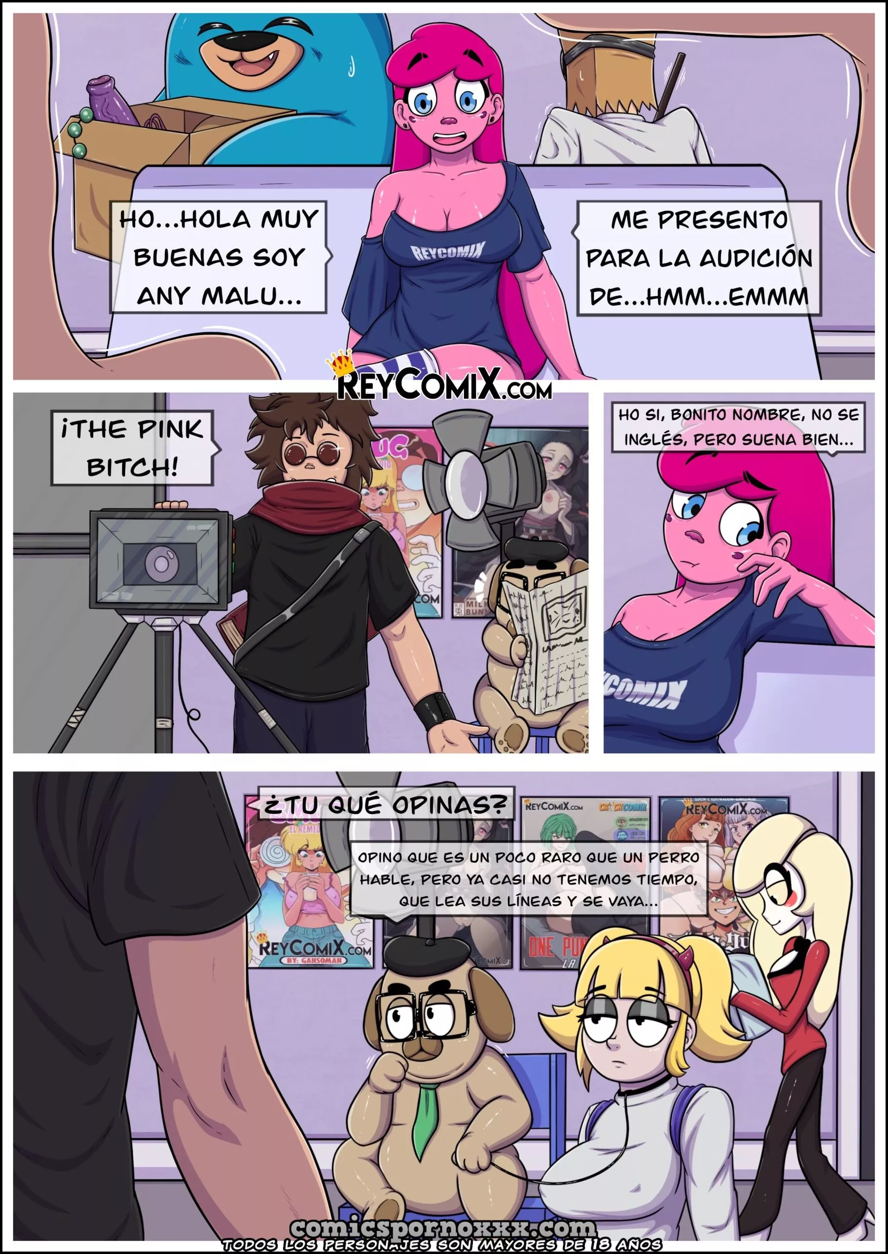Any Malu – The Pink Bitches XXX (Primer Acto) - Página 18