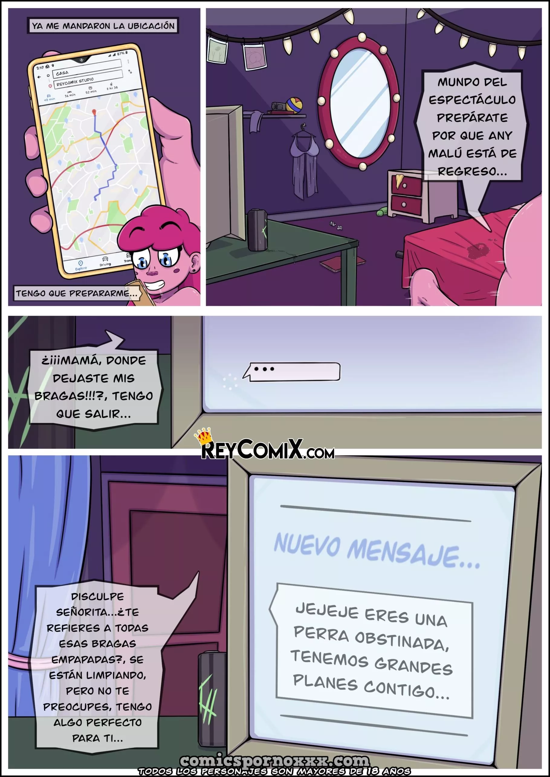 Any Malu – The Pink Bitches XXX (Primer Acto) - Página 6