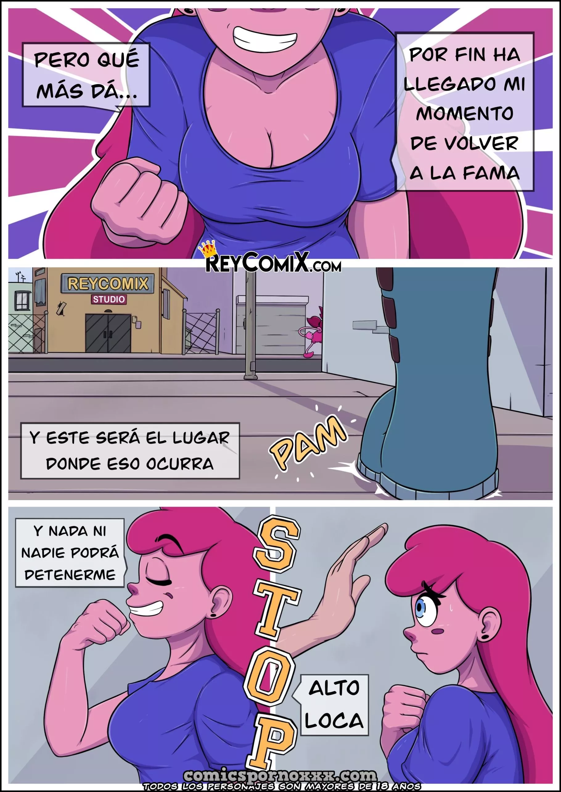 Any Malu – The Pink Bitches XXX (Primer Acto) - Página 8