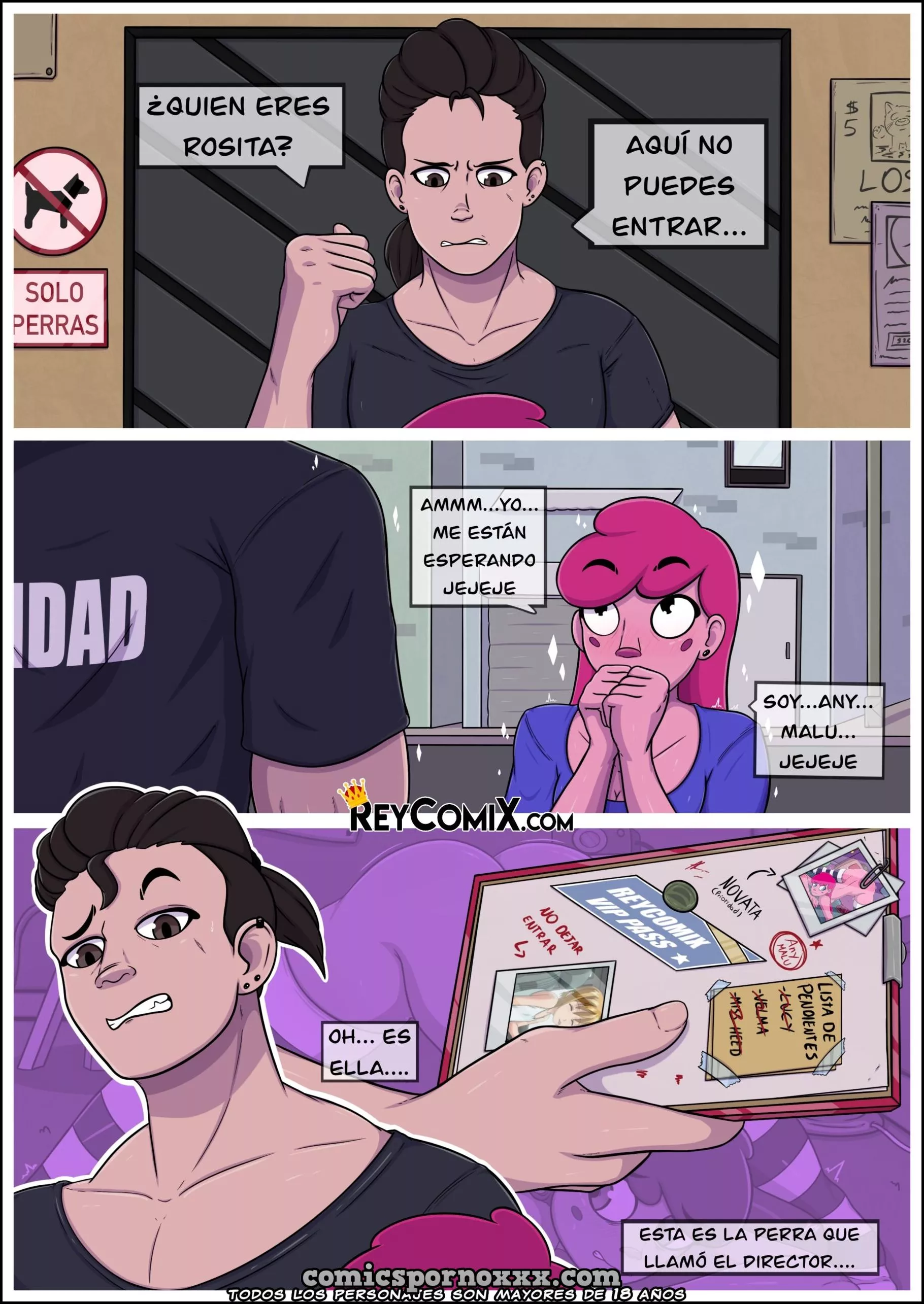 Any Malu – The Pink Bitches XXX (Primer Acto) - Página 9