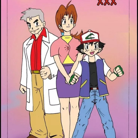 Hentai - Ash x Delia (Ash Ketchum Follando a su Madre) - 1