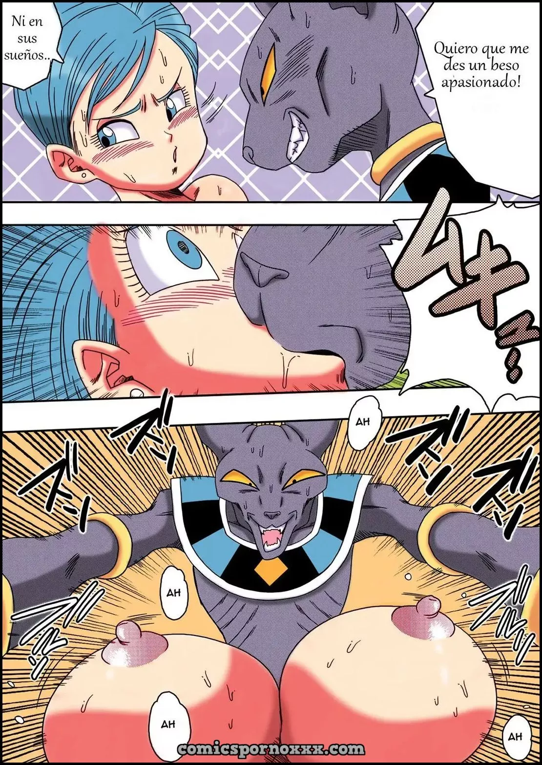 Bulma Persuade a Bills Teniendo Sexo con El - Página 19