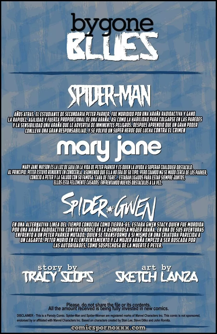 Bygone Blues Spider Gwen - Página 2