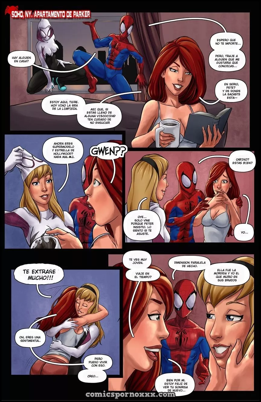 Bygone Blues Spider Gwen - Página 3