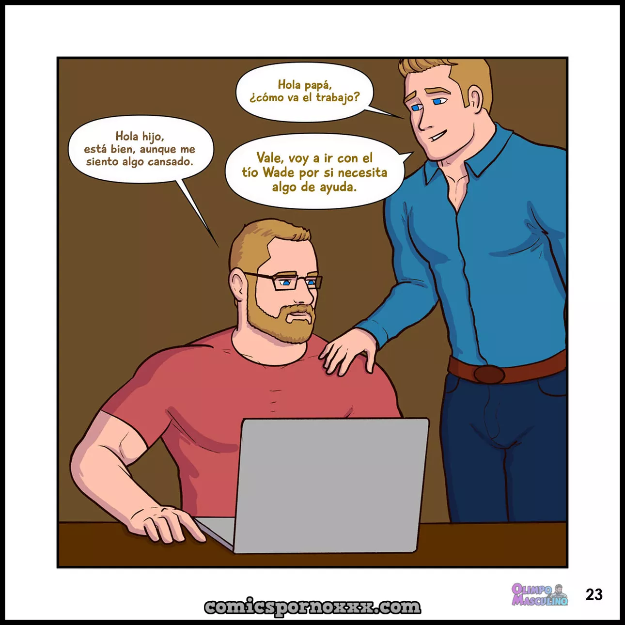 Las Salvajes Aventuras Sexuales de mi Hijo #11 - Página 23