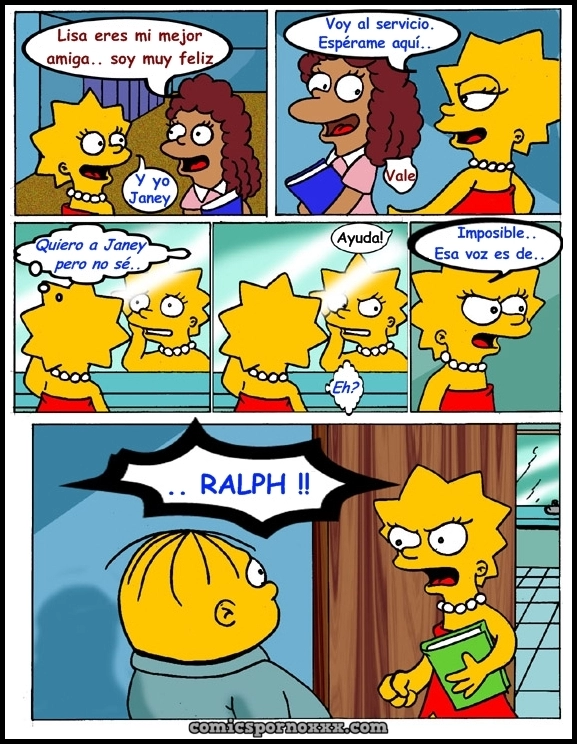 Hentai - Chupa Chups – Porno de Lisa Simpson con Ralph Gorgory - Imagen 3