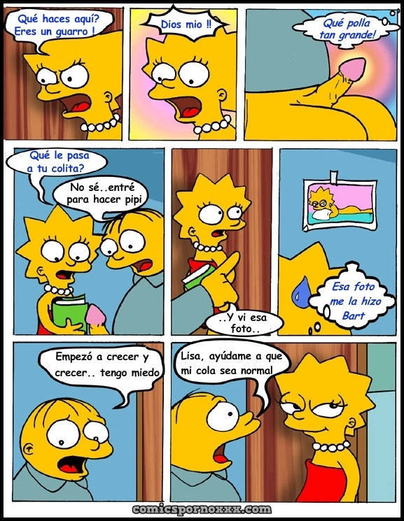 Hentai - Chupa Chups – Porno de Lisa Simpson con Ralph Gorgory - Imagen 4