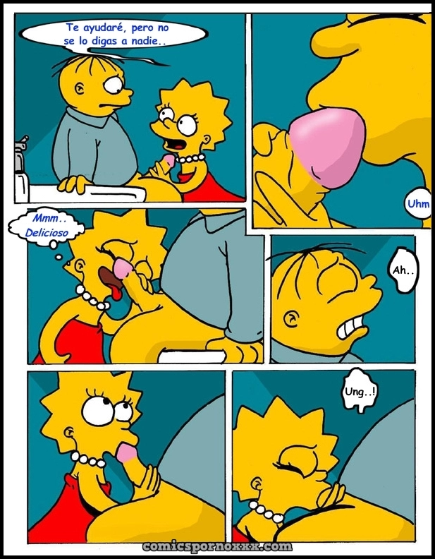 Hentai - Chupa Chups – Porno de Lisa Simpson con Ralph Gorgory - Imagen 5