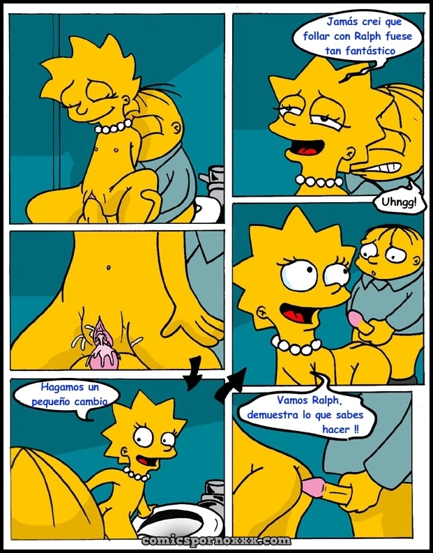 Hentai - Chupa Chups – Porno de Lisa Simpson con Ralph Gorgory - Imagen 8