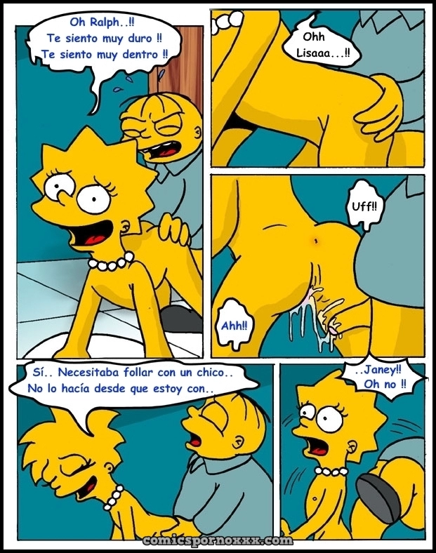 Hentai - Chupa Chups – Porno de Lisa Simpson con Ralph Gorgory - Imagen 9